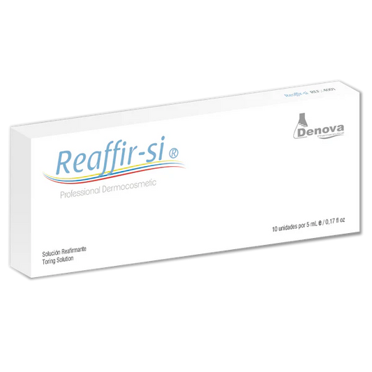 REAFFIR-SI By Denova - Silicio Orgánico - Reafirmante - Estrías - Celulitis - 10Amp x 5ml